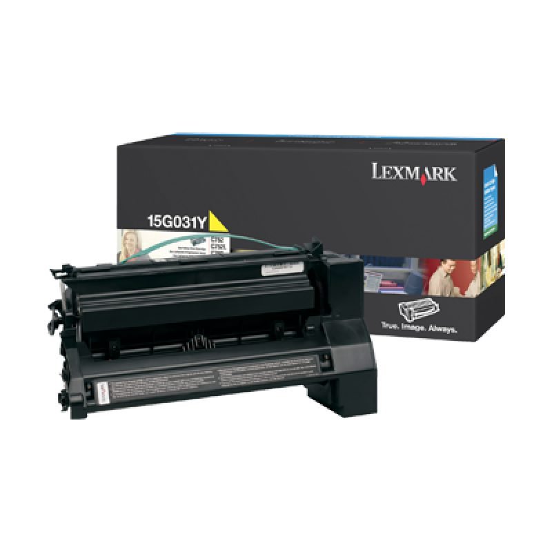Lexmark 15G031Y Sarı Toner