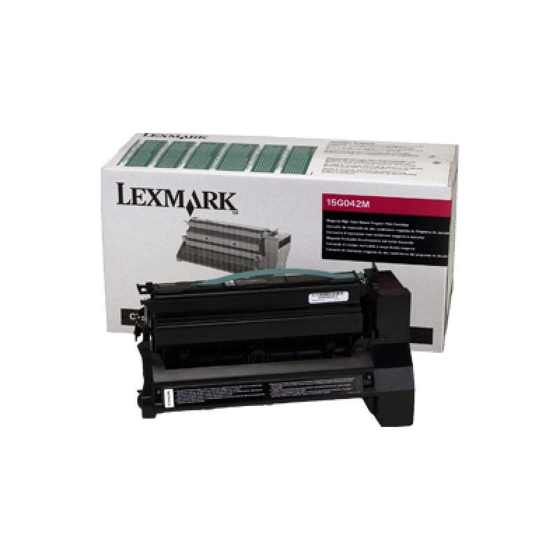Lexmark 15G042M Kırmızı Toner