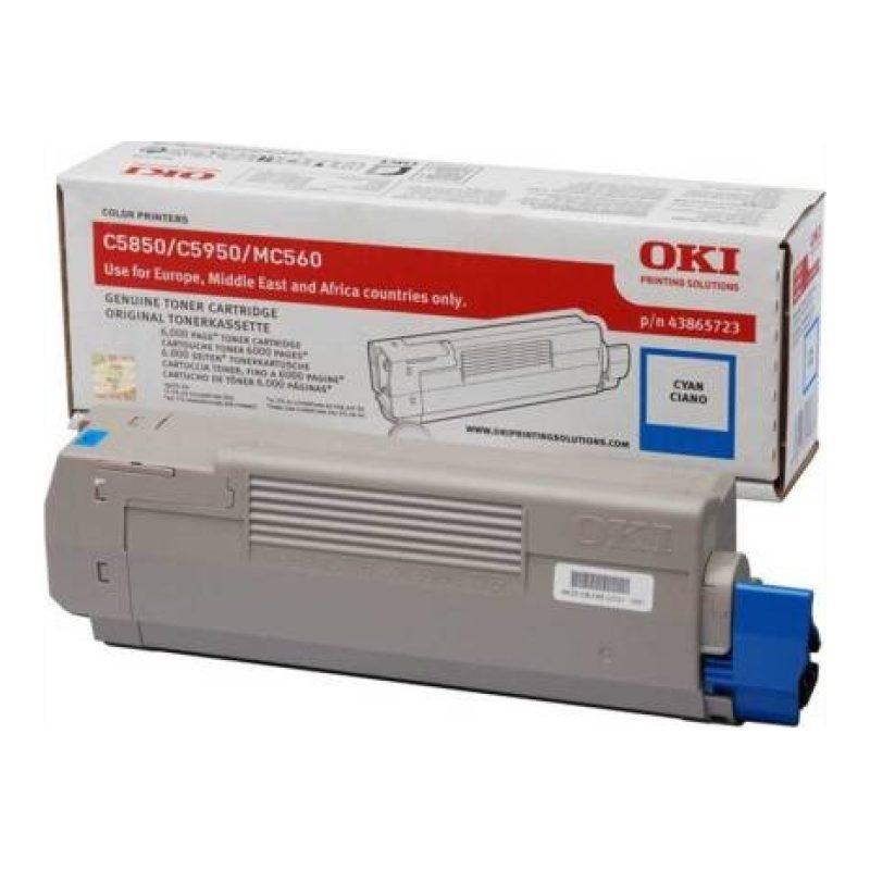 OKI 43865723 Mavi Toner