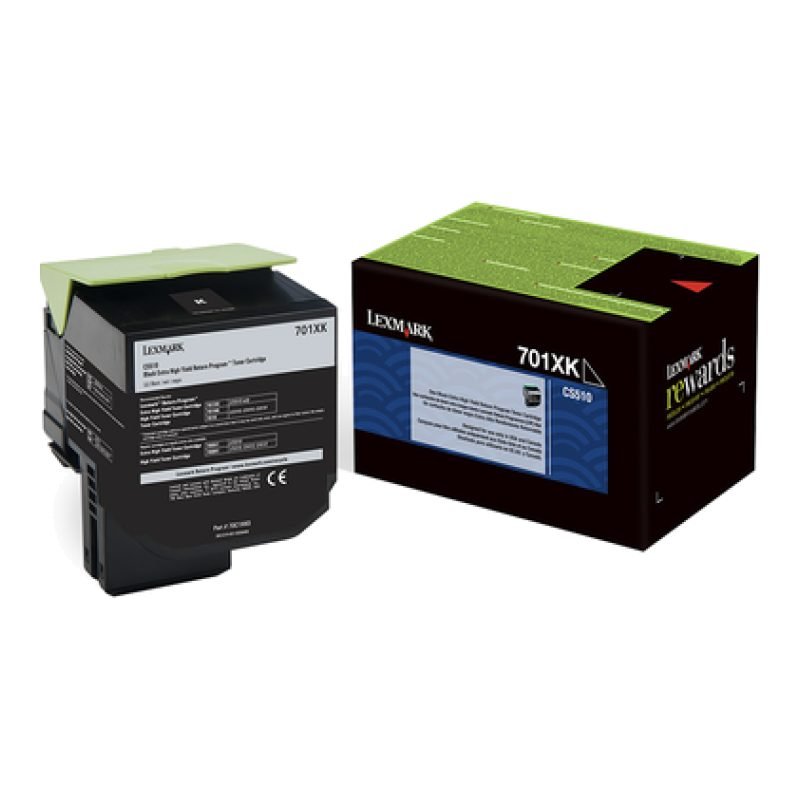 Lexmark 70C1XK0 Siyah Toner