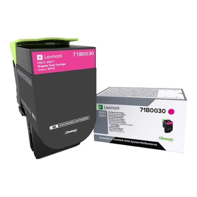 Lexmark 71B0030 Kırmızı Toner