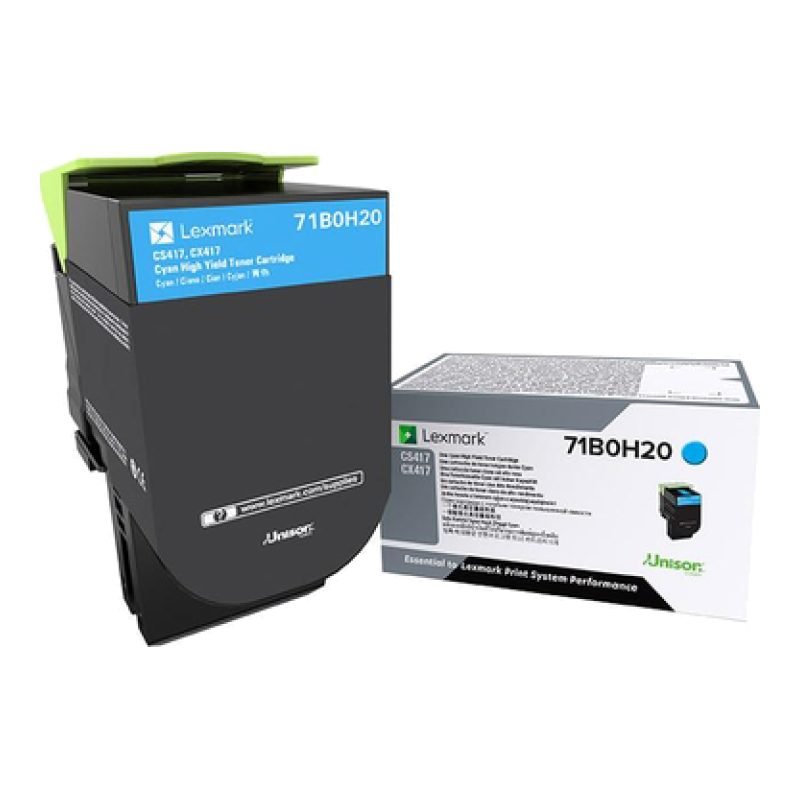 Lexmark 71B0H20 Mavi Toner