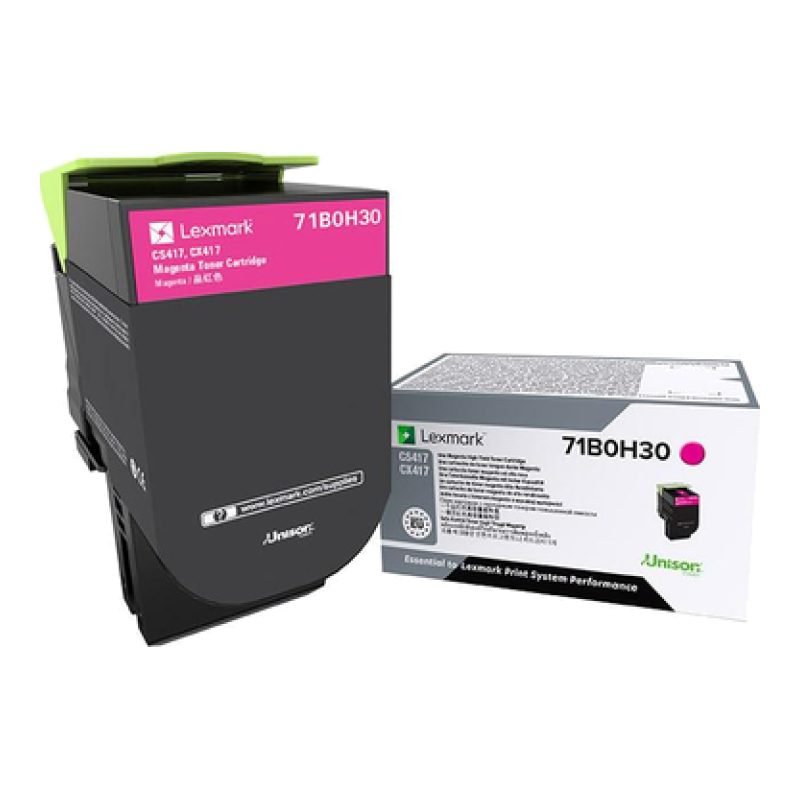 Lexmark 71B0H30 Kırmızı Toner