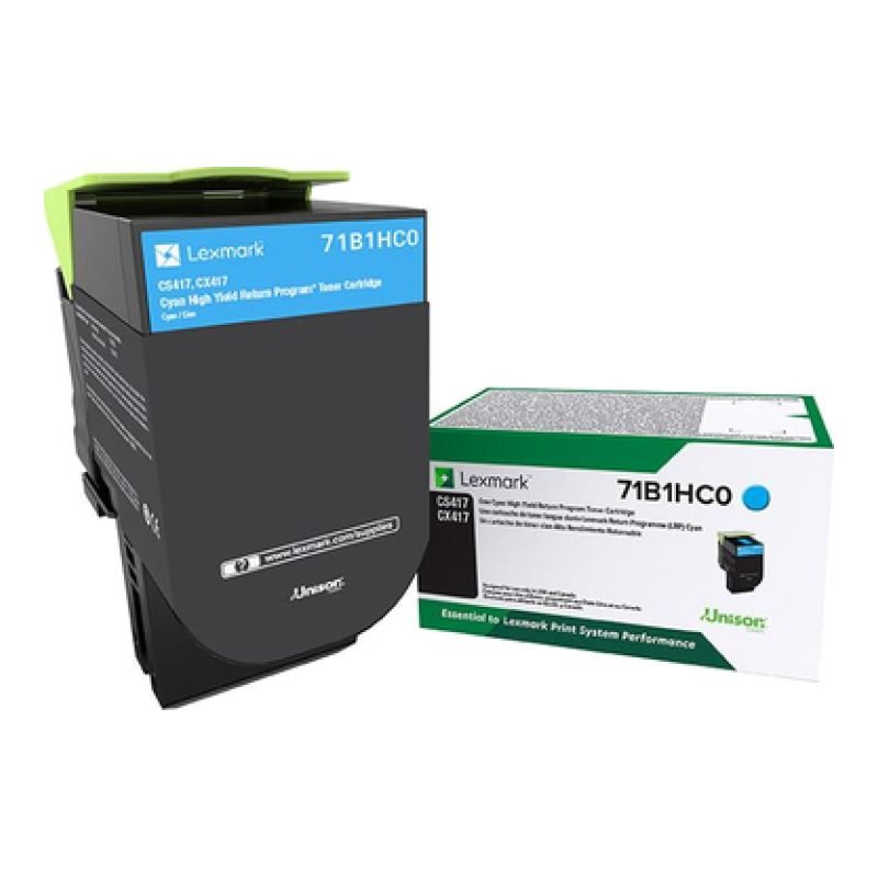 Lexmark 71B1HC0 Mavi Toner