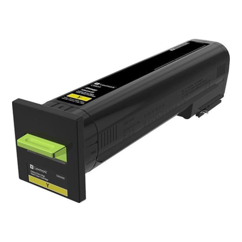 Lexmark 72K0X40 Sarı Toner