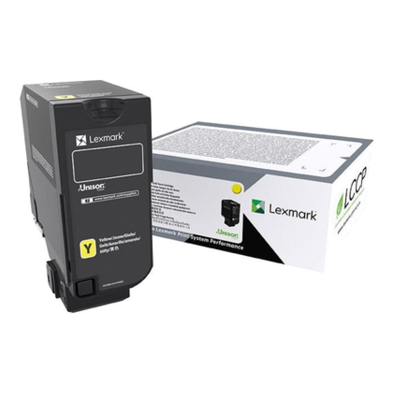 Lexmark 74C0S40 Sarı Toner