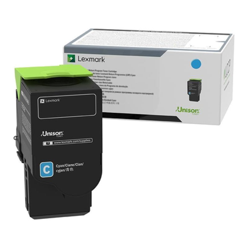 Lexmark 78C0X20 Mavi Toner