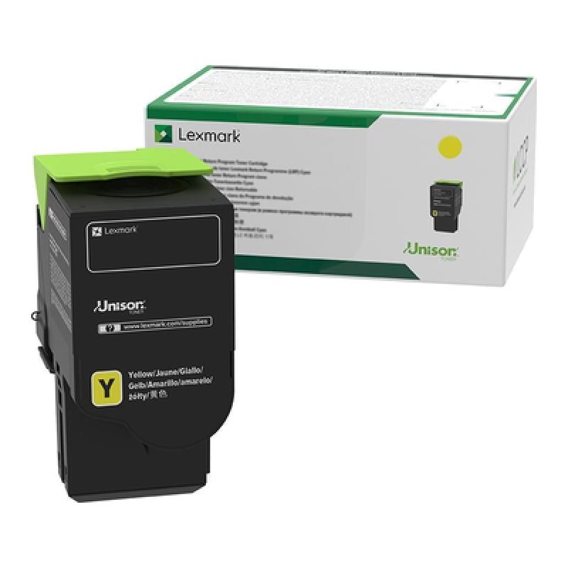 Lexmark 78C10Y0 Sarı Toner