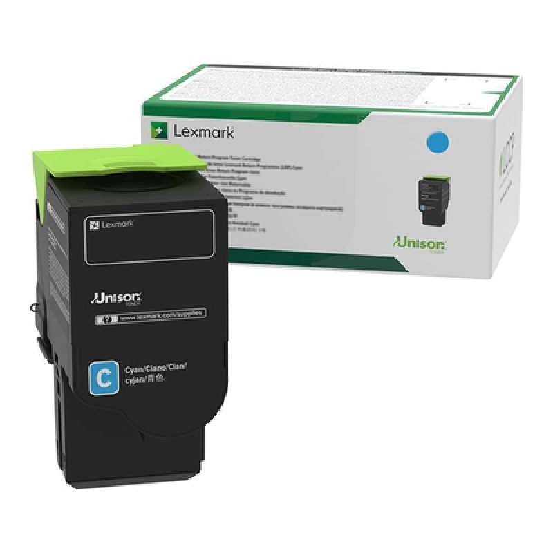 Lexmark 78C1UC0 Mavi Toner