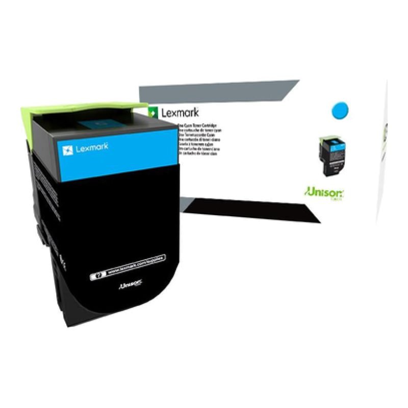 Lexmark 80C0X20 Mavi Toner