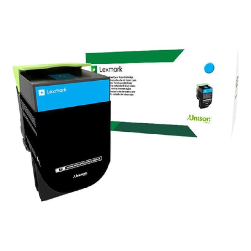 Lexmark 80C1SC0 Mavi Toner
