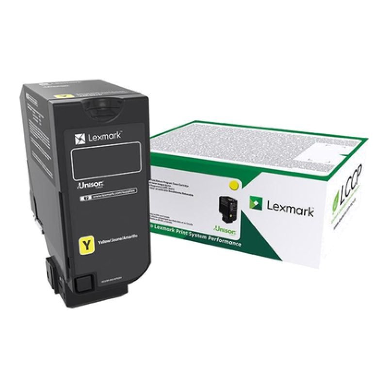 Lexmark 84C1HY0 Sarı Toner