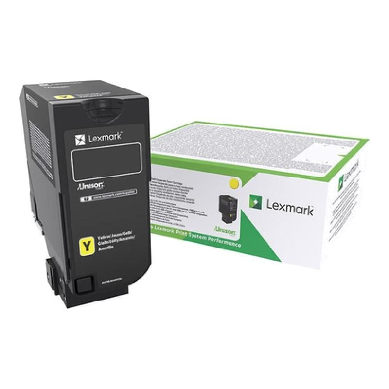 Lexmark 84C5HYE Sarı Toner