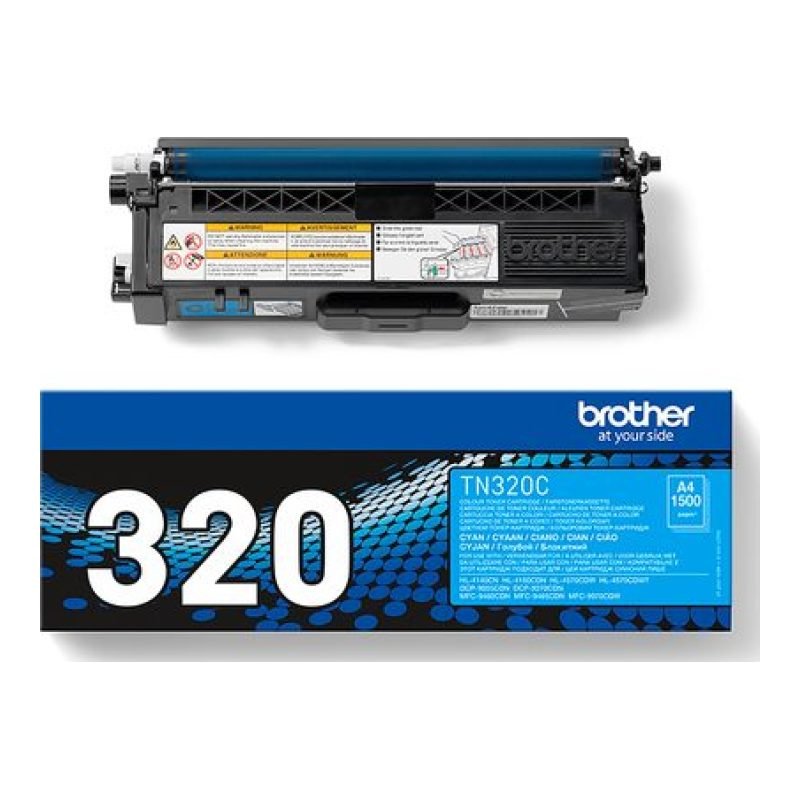 Brother TN-320C Mavi Toner — görsel 3
