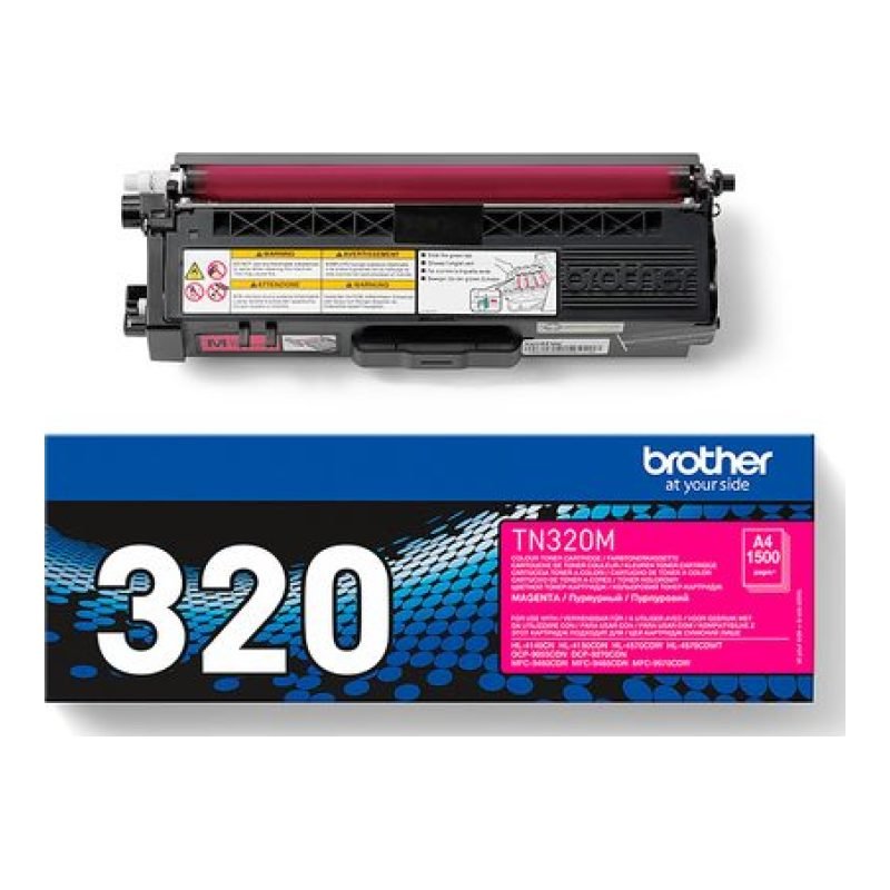 Brother TN-320M Kırmızı Toner — görsel 3