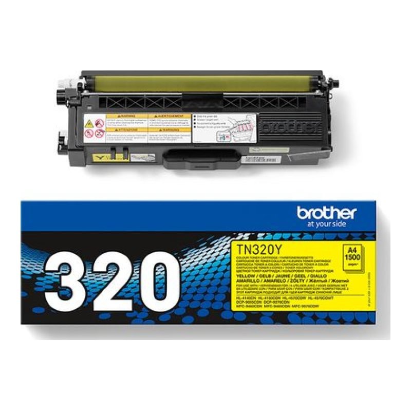 Brother TN-320Y Sarı Toner — görsel 3