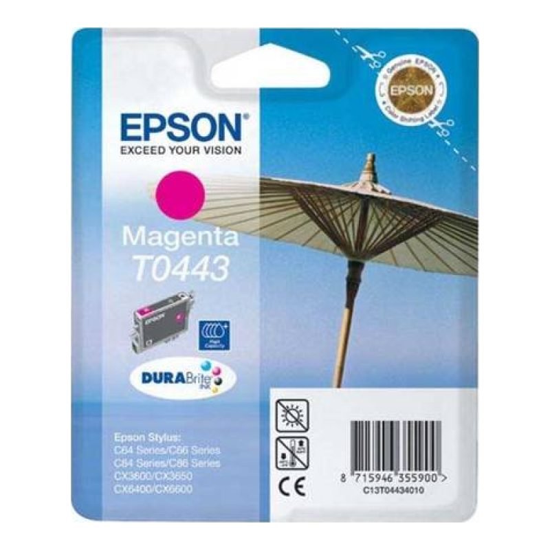 Epson T0443 C13T04434020 Kırmızı Mürekkep Kartuşu