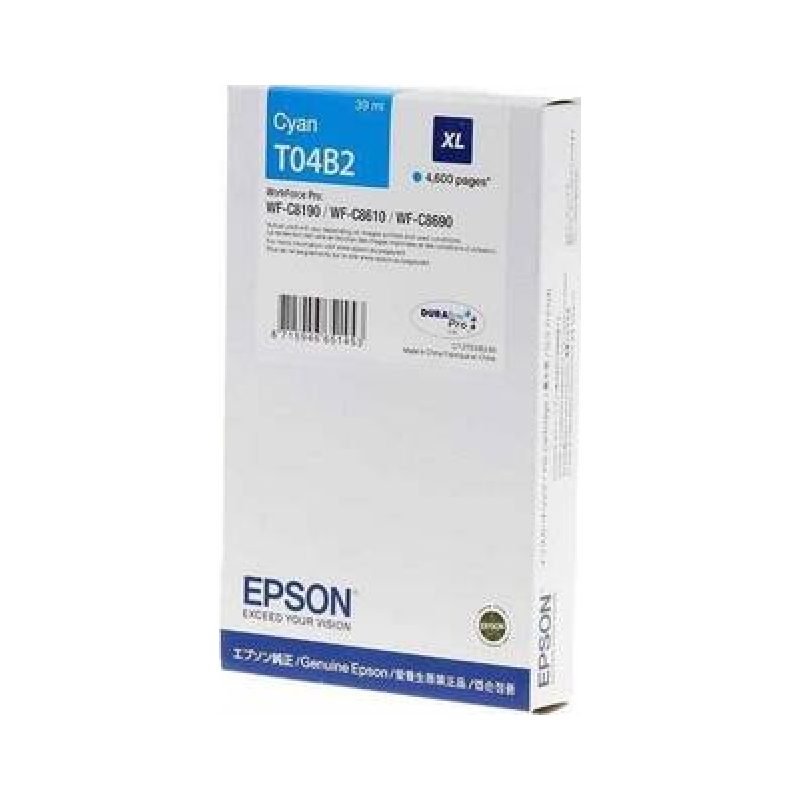 Epson WF-C81xx C13T04B240 Mavi Yüksek Kapasiteli Mürekkep Kartuşu