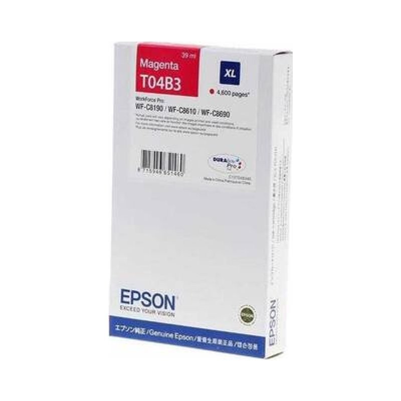 Epson WF-C81xx C13T04B340 Kırmızı Yüksek Kapasiteli Mürekkep Kartuşu