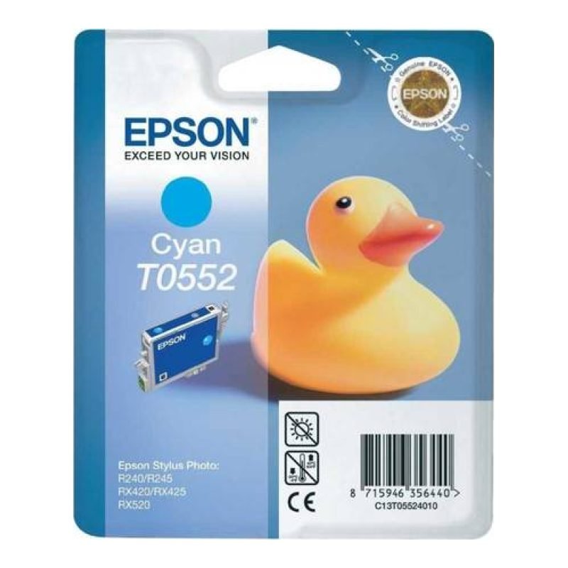 Epson T0552 C13T05524020 Mavi Mürekkep Kartuşu