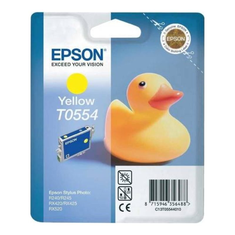 Epson T0554 C13T05544020 Sarı Mürekkep Kartuşu