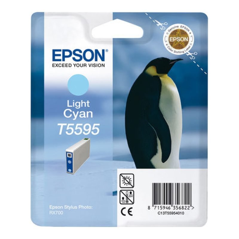 Epson T5595 C13T55954010 Mavi Mürekkep Kartuşu