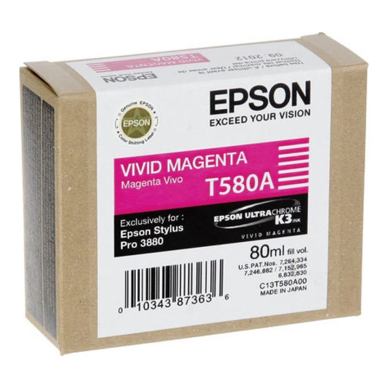 Epson T580A00 C13T580A00 Kırmızı Mürekkep Kartuşu