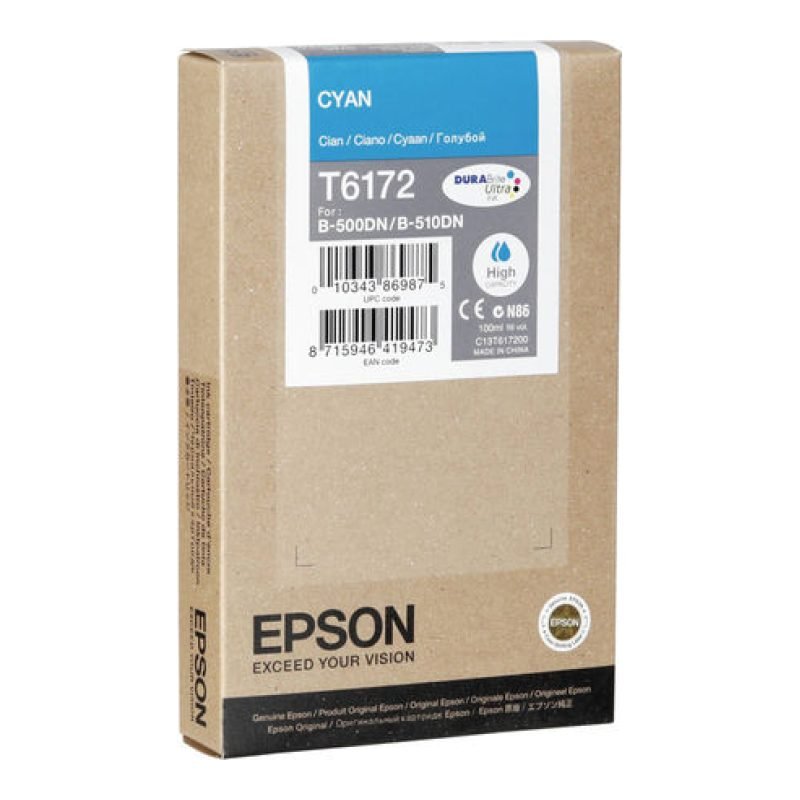 Epson T6172 C13T617200 Mavi Mürekkep Kartuşu