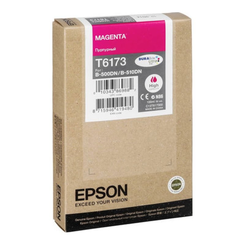Epson T6173 C13T617300 Kırmızı Mürekkep Kartuşu