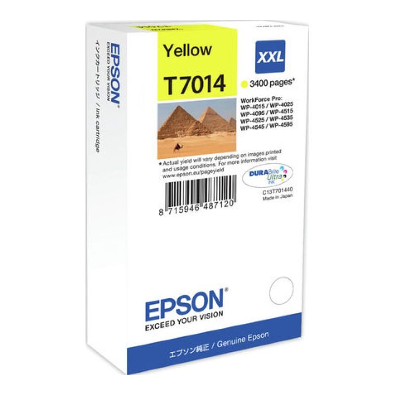Epson C13T70144010 Sarı Mürekkep Kartuşu