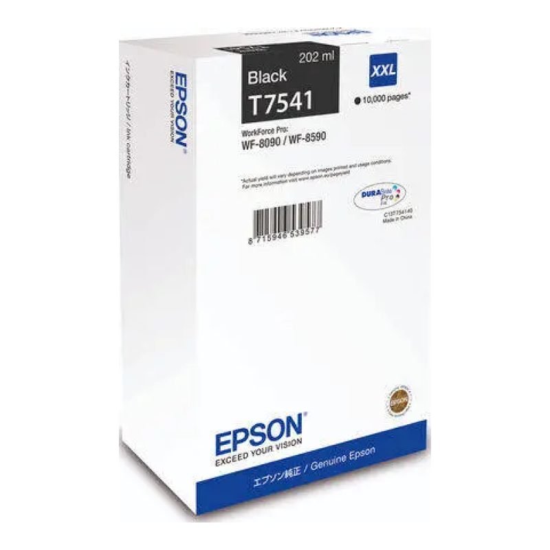 Epson WF-8090 C13T754140 Siyah Mürekkep Kartuşu