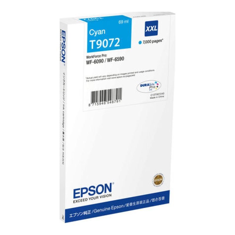 Epson C13T907240 Mavi Mürekkep Kartuşu