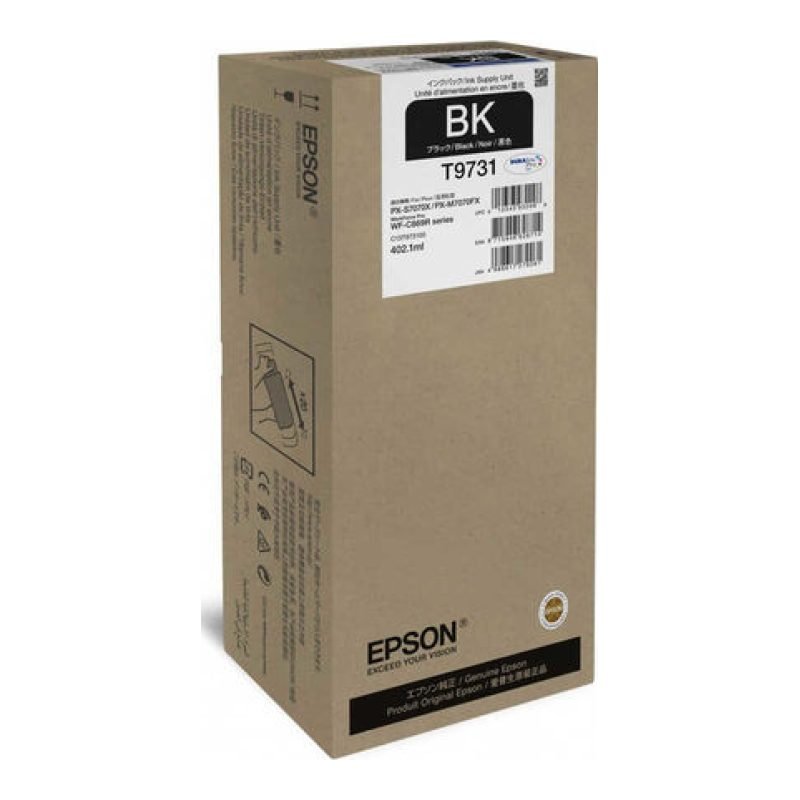 Epson C13T973100 Siyah Yüksek Kapasiteli Mürekkep Kartuşu