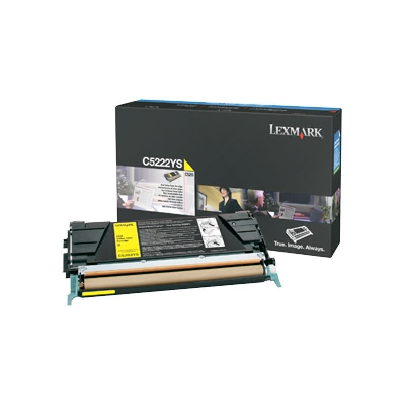 Lexmark C5222YS Sarı Toner