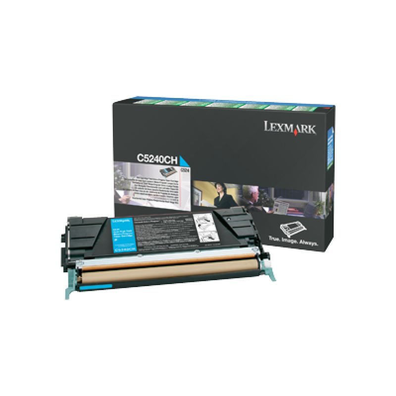 Lexmark C5242CH Mavi Toner