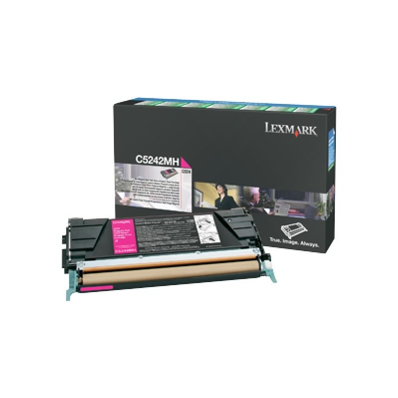 Lexmark C5242MH Kırmızı Toner