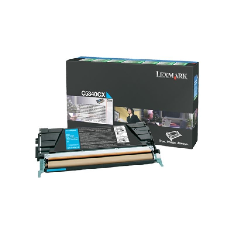 Lexmark C5340CX Mavi Toner