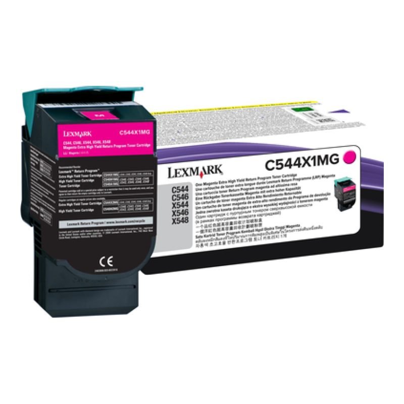 Lexmark C544X1MG Kırmızı Toner