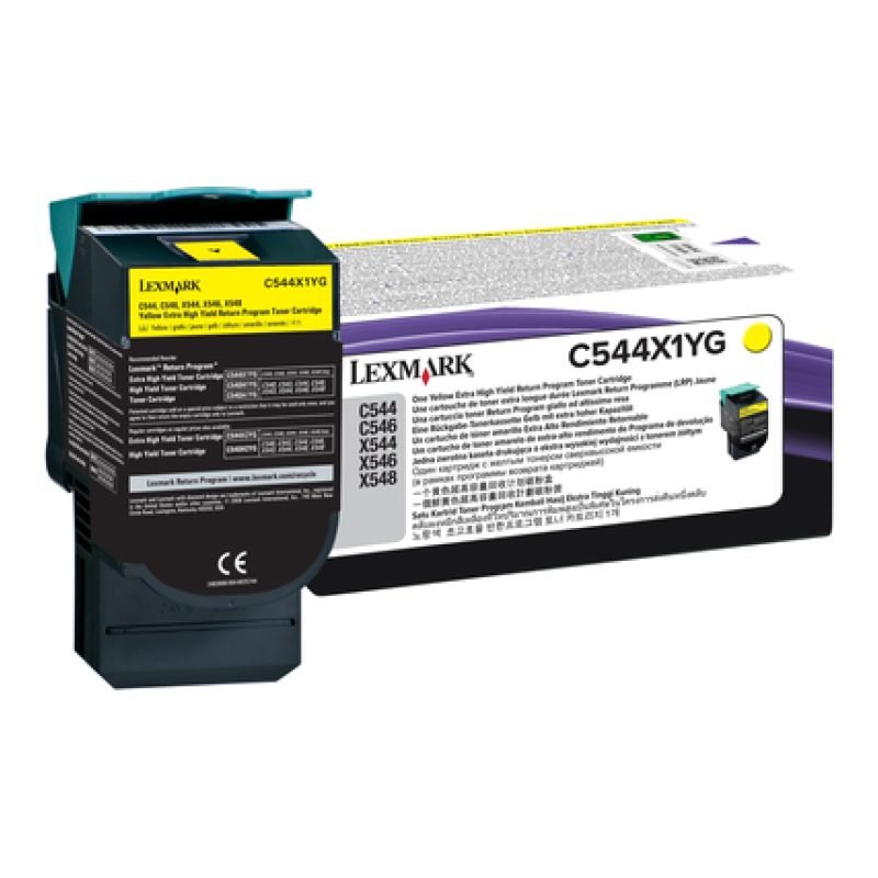 Lexmark C544X1YG Sarı Toner