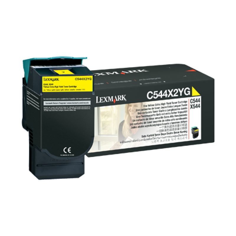 Lexmark C544X2YG Sarı Toner