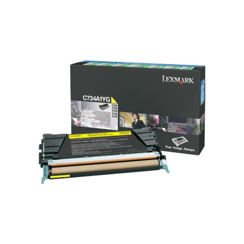 Lexmark C734A1YG Sarı Toner