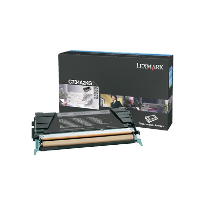 Lexmark C734A2KG Siyah Toner