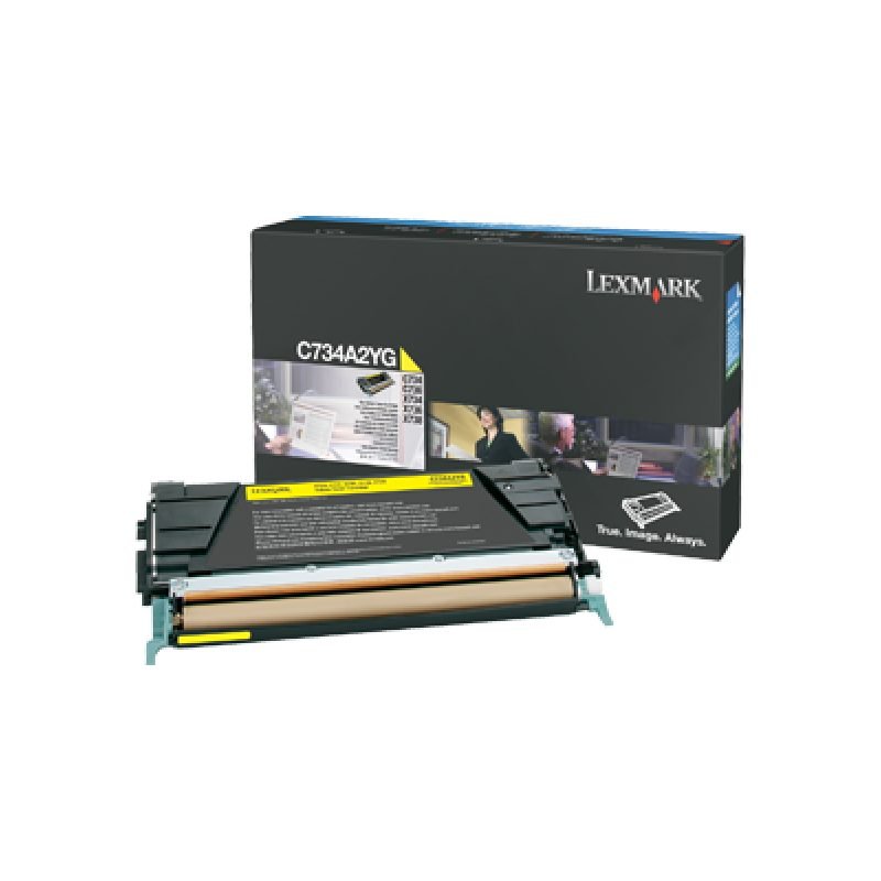 Lexmark C734A2YG Sarı Toner