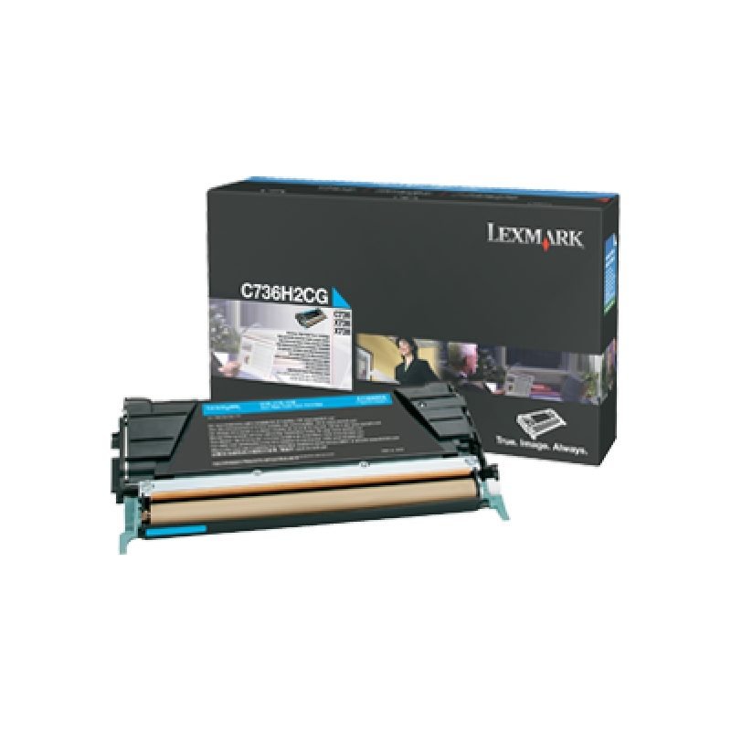 Lexmark C736H2CG Mavi Toner