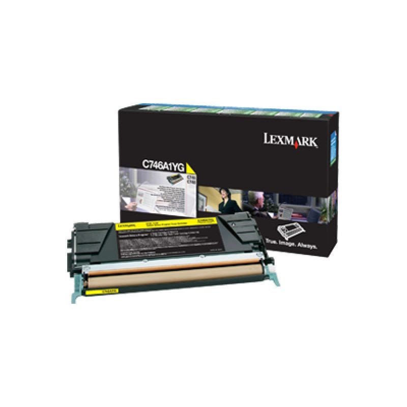 Lexmark C746A1YG Sarı Toner