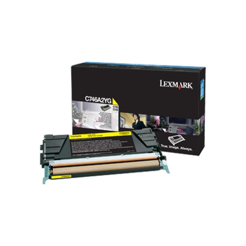 Lexmark C746A2YG Sarı Toner