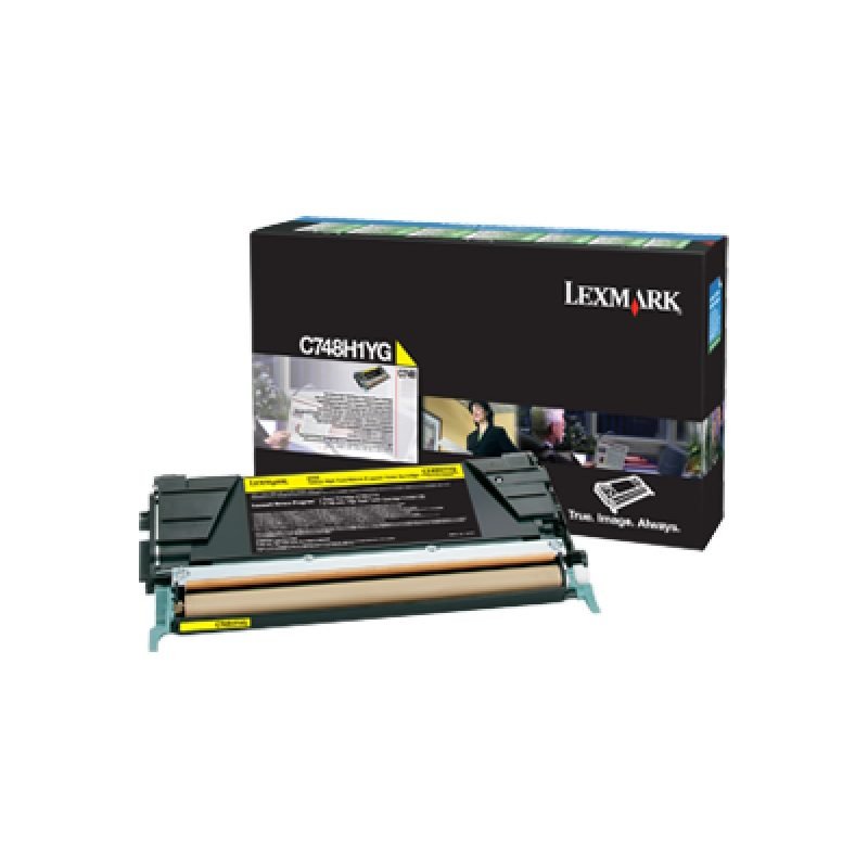 Lexmark C748H1YG Sarı Toner