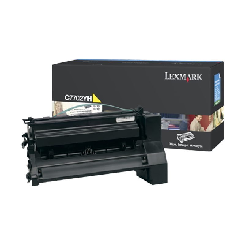 Lexmark C7702YH Sarı Toner