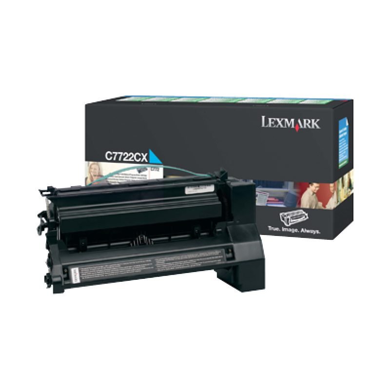 Lexmark C7722CX Mavi Toner
