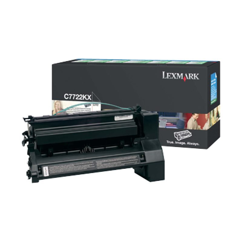 Lexmark C7722KX Siyah Toner